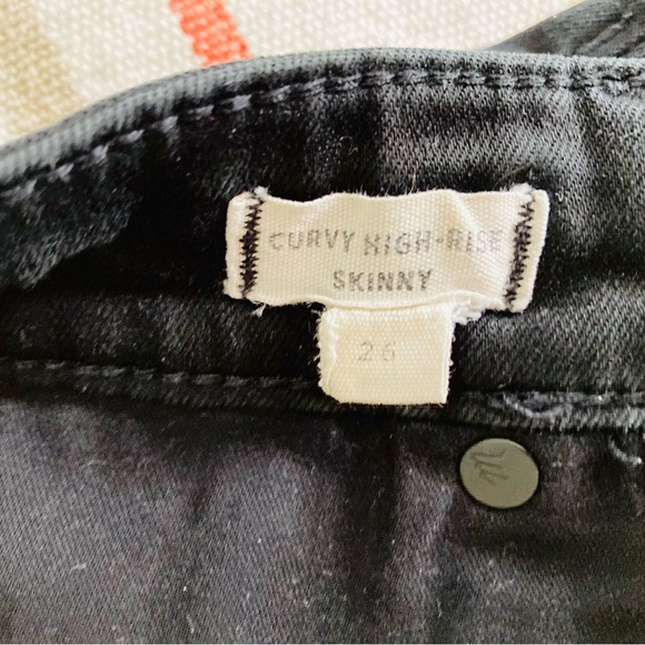 Madewell 10in Curvy 10in High Rise Skinny Jeans - Picture 3 of 7